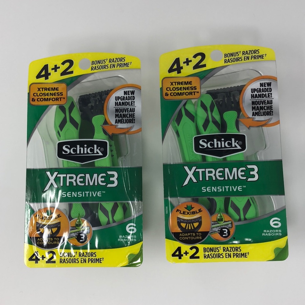 Schick Xtreme3 Sensitive w/Aloe Razors